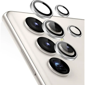 Samsung Galaxy S24 Ultra Uyumlu Kamera Lens Koruma Camı 3D 5 Parça Tekli