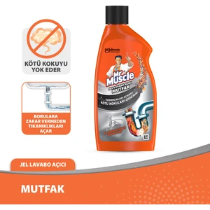 Mr Muscle Jel Lavabo Açıcı Mutfak 500 ml