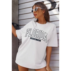 Only Trendwear Unisex Florida Baskılı Tasarım Tshirt