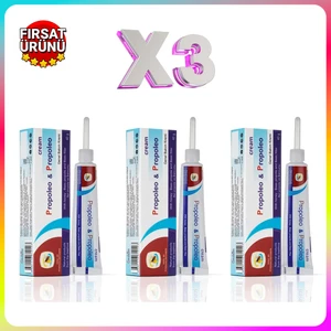 Propoleo&propoleo Bal ve Propolis Özlü Krem 40G X3