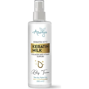 asellya sağlıklı yaşam Asellya Keratin Kolajen Saç Bakım Sütü 200 ml