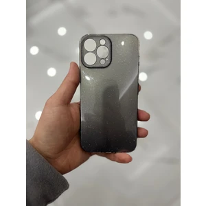 Apple iPhone 13 Pro Max Kamera Korumalı Simli Renkli Silikon Telefon Kılıfı