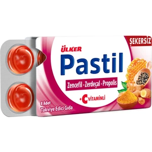 Pastil Zencefil+Zerdaçal+Propolis (12 Adet)