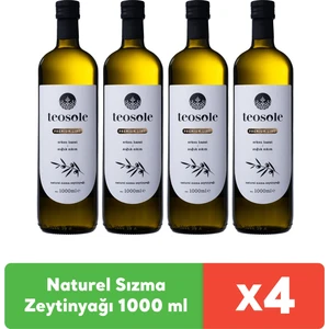 Naturel Sızma Zeytinyağı 1000 ml x 4 Adet
