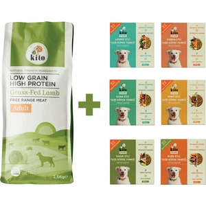 Yetişkin Köpek Maması 2,5 kg + Kito Fresh Tanışma Paketi