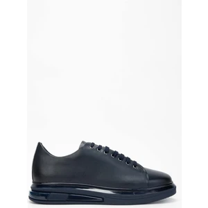 Tamer Tanca Erkek Deri Lacivert Sneakers & Spor Ayakkabı 698 1089-5 Erk Ayk SK23/24 Lacıvert
