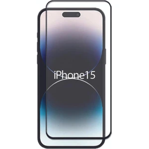 3gen Case Apple iPhone 15 Uyumlu Tam Kaplayan Anti-Statıc 9h Cam Ekran Koruyucu