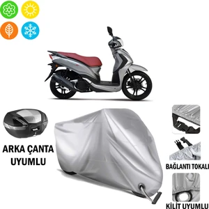 Autoes Sym Symphony Branda Motosiklet Brandası Arka Çanta Bağlantı ve Kilit Uyumlu