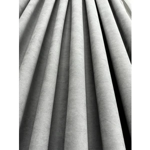 Erdoğanlar Koza Açık Gri Ada Fonluk Ekstraforlu Düz Dikim Fon Perde