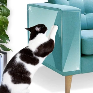 Paw Away Kedi Tırmalama Bandı Koltuk Mobilya Koruyucu ŞeffafTek Yüz Yapışkanlı 69X100 cm.BÜYÜK BOY