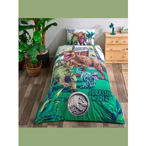 Lisanslı Nevresim Takımı Jurassic World Forest Tek Kişilik