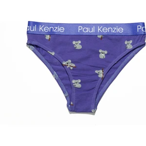 Paul Kenzie Desenli Kadın Slip Külot – Eco Characters – Koala