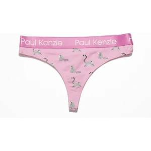Paul Kenzie Desenli Kadın String Külot – Eco Characters – Lemur