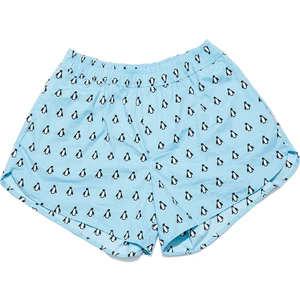 Paul Kenzie Desenli Kadın Ev Şort – Chill Space Collection – Cool Like Penguin