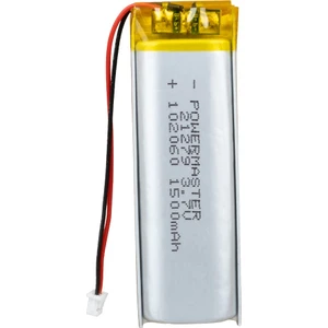 Powermaster 3.7 Volt 1200 Mah Lityum Polimer Şarjlı Pil 10X20X60 mm Akıllı Saat Kulaklık Pili