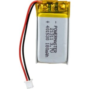 Powermaster 3.7 Volt 180 Mah Lityum Polimer Şarjlı Pil 4X15X30 mm Akıllı Saat Kulaklık Pili