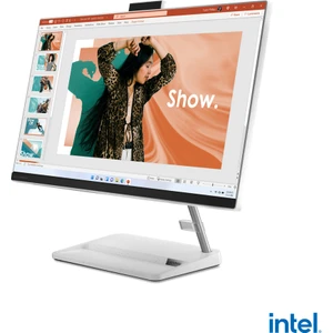 Ideacentre Aıo 3 24IAP7 Intel Core I5-12450H 8gb 512GB SSD Intel UHD Graphics 23.8 Fhd IPS WIN11 Home F0GH010QTR Beyaz All In One Bilgisayar