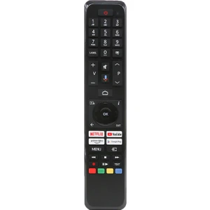 Weko Kl Vestel Vs-V4 Sesli Komutlu LCD LED Tv Kumandası Netflix Youtube Google Play Prime Video Tuşlu