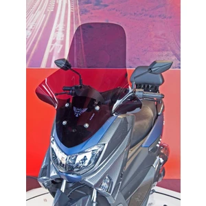 ABV Yamaha N-Max El Korumalı Füme Tur Camı 75x67.5 cm (15-20) + Vida Takımı
