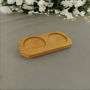 Royal Hediyelik 20X10 Ahşap Yağdanlık Altlığı, Baharat, Sunum Standı, Çok Amaçlı Mutfak Tabağı