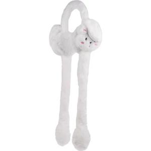 Arıcı Store Oynar Kulaklıklı ve Sesli Krem Rengi Çocuk Peluş Kulaklık