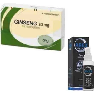 Ares Sprey+ Ginseng 4 Tablet