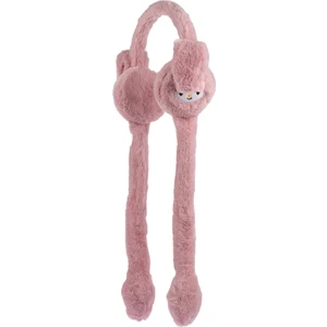Arıcı Store Oynar Kulaklıklı ve Sesli Pembe Rengi Çocuk Peluş Kulaklık