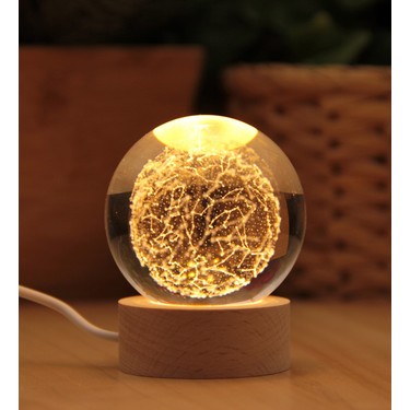 Hediye Biziz Gköyüzü Yıldız Haritası 3 Boyutlu Kristalleşmiş Fiyatı