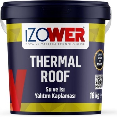 Izower Thermal Roof Isı ve Su Yalıtımı- Gri- 18 kg Fiyatı