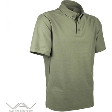 VAV Wear Outdoor Günlük Polo Yaka Lakost Erkek Kısa Kollu T-Shirt Pamuklu Yazlık