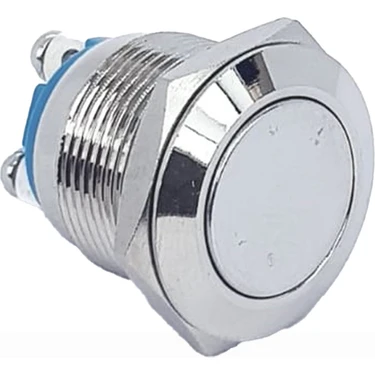 Ayt Powermaster IC-182 D98 Buton Metal Düz Push 19 mm