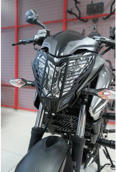 Aras Moto Bajaj Pulsar Ns 200-NS 150-NS 160-NS 125 Far Koruma Demiri (Cnc Kesim,statik Boyalı)- Arasmoto
