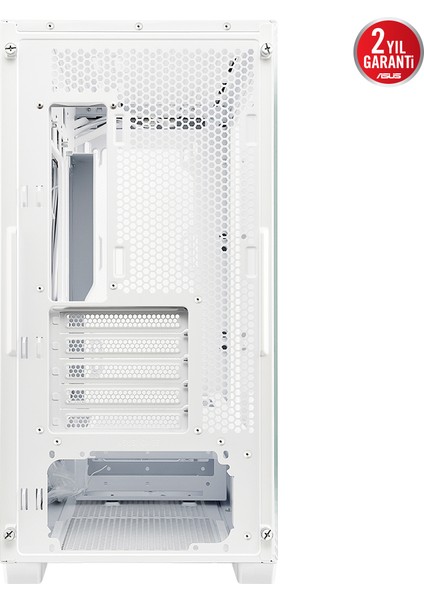 ASUS A21 360 MM SOĞUTUCU, 380 MM UZUNLUĞA KADAR EKRAN KARTI VE STANDART ATX PSU DESTEKLİ GİZLİ KABLO BÖLMELİ MICRO-ATX - A21 ASUS CASE - BEYAZ