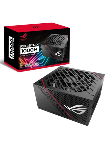 ROG-STRIX-1000G 80+ Gold 1000W Modüler Güç Kaynağı Japon Kapasitörler 16 Pın Kablo