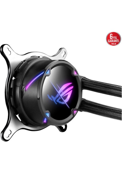 ASUS ROG STRIX LC II 240 ARGB AURA SYNC RGB 120MM ADRESLENEBİLİR RGB FAN SIVI CPU SOĞUTUCUSU V3