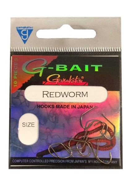 G-Bait Redworm 10 Lu Olta İğnesi modelleri