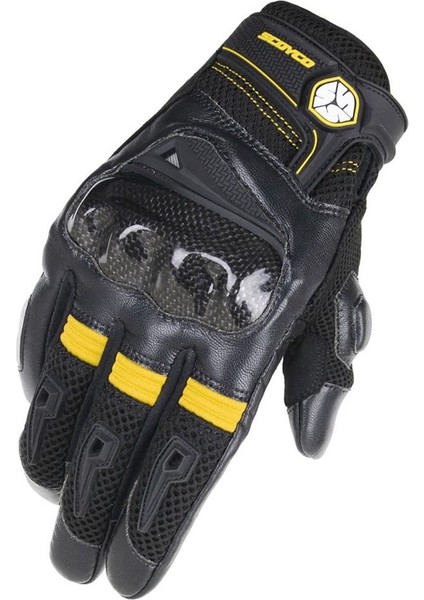 MC57 Carbon Dokunmatik Motosiklet Eldiveni