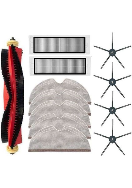 Xiaomi Roborock S6 S60 Max S6 Için Ana Yan Fırça Filtre Paspas Bezi (Yurt Dışından)