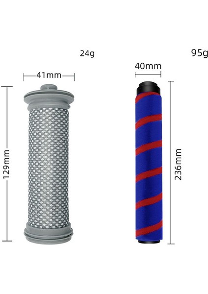 Tineco A10 A11 EA10 Hero/master EA10 Pure Için 4pcs Ön Filtre Fırçası (Yurt Dışından)