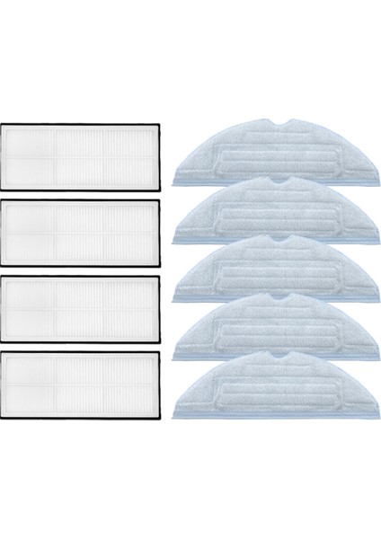 Robotlu Süpürge Temizleme Paspas Bezi T7S Plus Hepa Filtre Parçaları (Yurt Dışından)