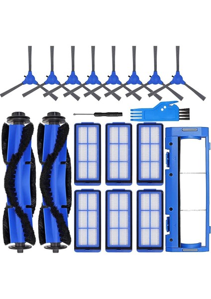 Eufy Robovac 11S Robovac 30 Için Rulo Fırça Yan Fırça Filtreleri (Yurt Dışından)