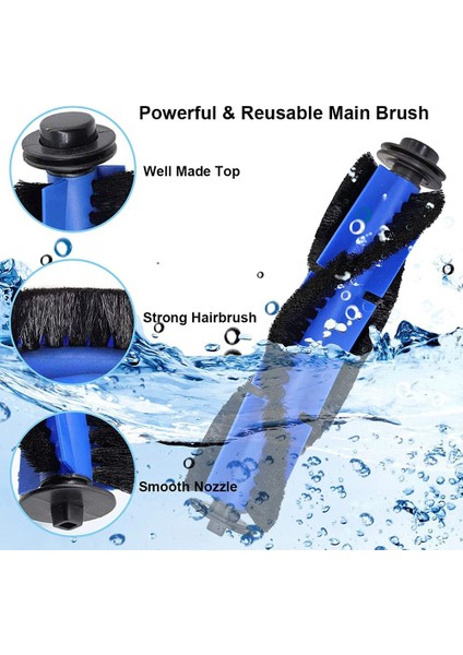 Eufy Robovac 11S Robovac 30 Için Rulo Fırça Yan Fırça Filtreleri (Yurt Dışından) fırsatları