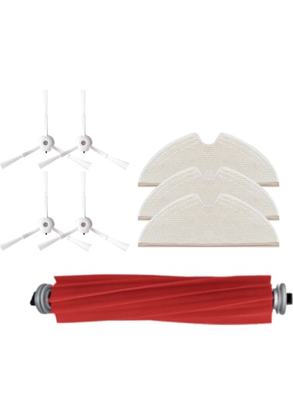 Roborock T8/q7 Max / Max+ Robot Temizleyici Paspas Ana Yan Fırça Için 8pcs (Yurt Dışından)