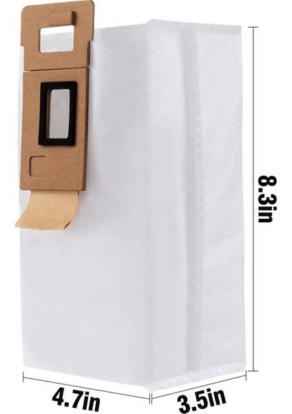 Xiaomi Roborock S7 S7+ Temizleyici Otomatik Boş 3l Için 16 Paket Toz Torbası (Yurt Dışından) modelleri