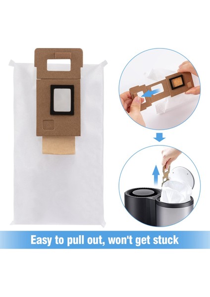 Xiaomi Roborock S7 S7+ Temizleyici Otomatik Boş 3l Için 16 Paket Toz Torbası (Yurt Dışından) fırsatları