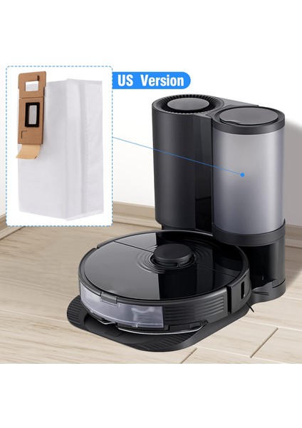 Xiaomi Roborock S7 S7+ Temizleyici Otomatik Boş 3l Için 16 Paket Toz Torbası (Yurt Dışından) indirimleri
