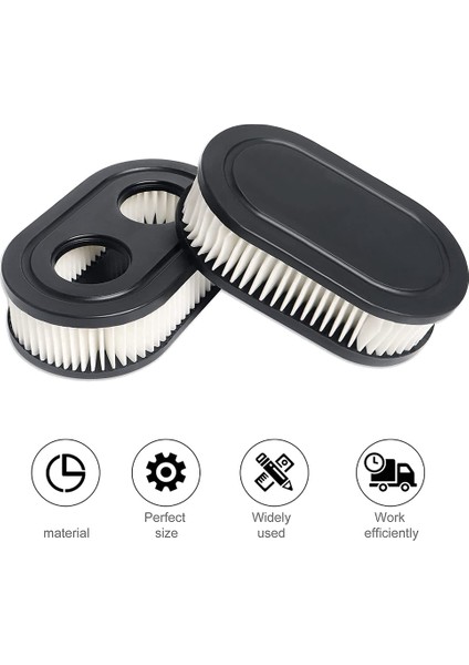 2pcs Çim Biçme Hava Filtresi 593260 798452 550E 550EX 500EX Için (Yurt Dışından)