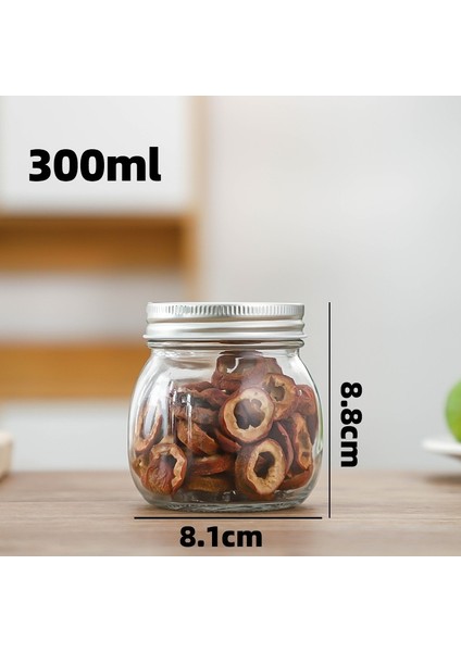 Kare Yuvarlak Şişe Cam Mühürlü Cam Şişe Kavanoz Konserve Şişe Cam Şişe (Yurt Dışından)