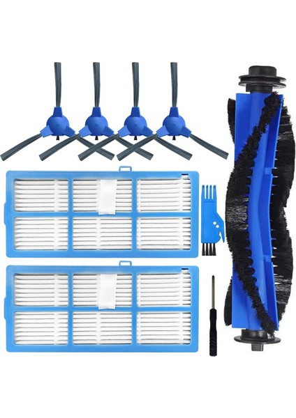 Coredy R3500 R550 Elektrikli Süpürge Için Rulo Fırça Yan Fırçalar Filtresi (Yurt Dışından)