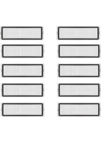 Xiaomi Dreame Bot W10 Kendi Kendini Temizleyen 10 Adet Yıkanabilir Hepa Filtre (Yurt Dışından)